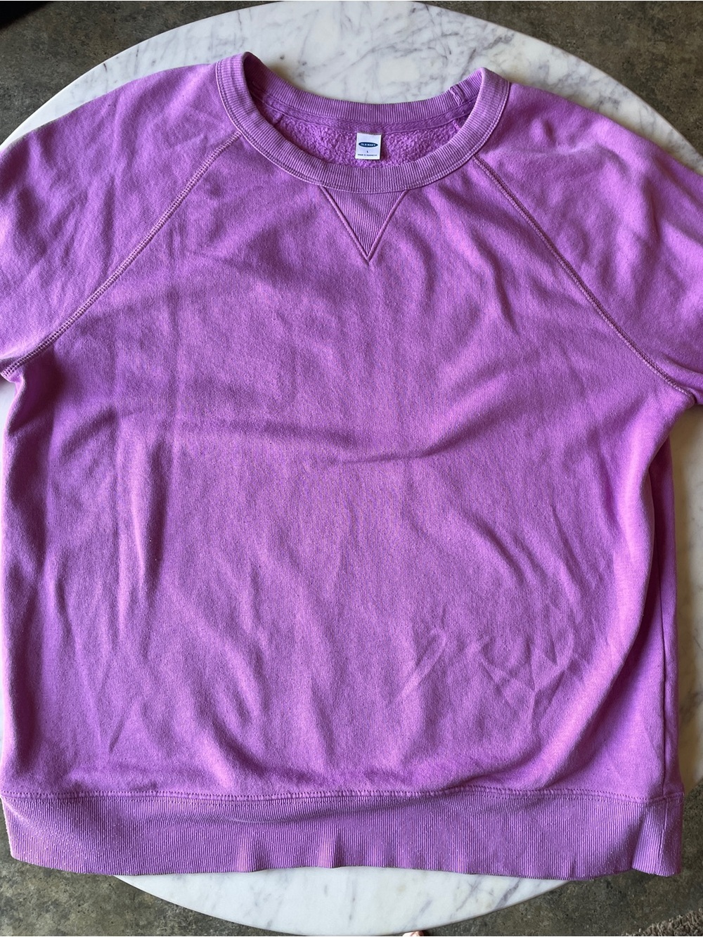 Old Navy Lavender Crewneck Sweatshirt